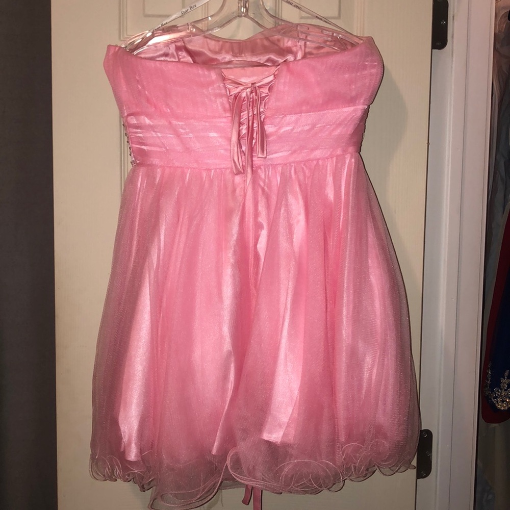 Short Ruffled Dress - Picture 2 of 2